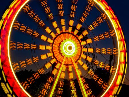 Big wheel speedの写真素材