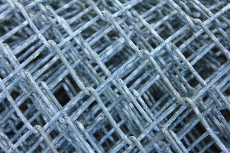 close up the aluminum wireの写真素材