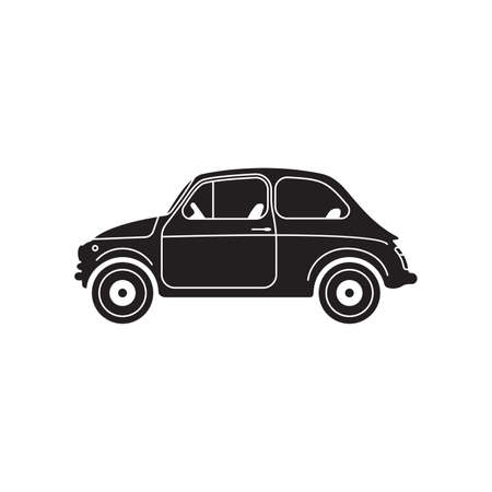Vector illustration of the vintage carのイラスト素材