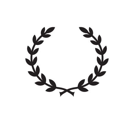 Vector illustration of the laurel wreathのイラスト素材