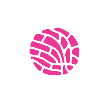 Vector illustration of the concha panのイラスト素材