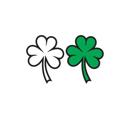 Vector illustration of the shamrockのイラスト素材