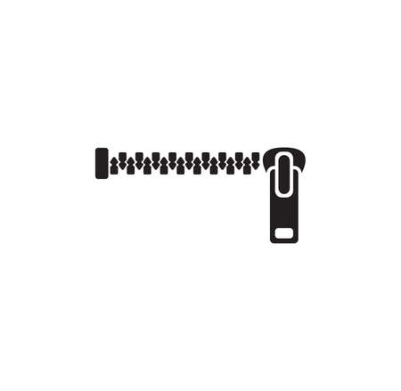 Vector illustration of the zipperのイラスト素材