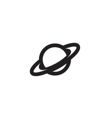 Vector illustration of the planet Saturnのイラスト素材