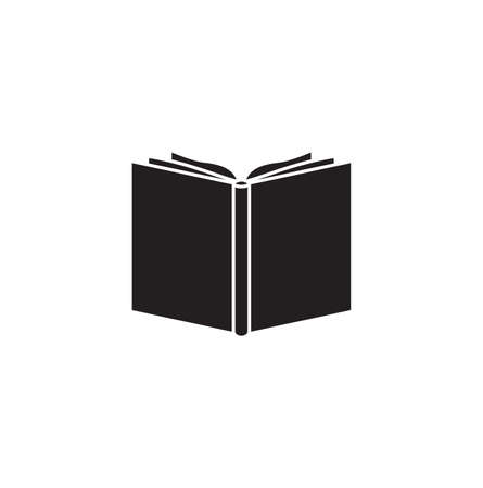 Vector illustration of the open bookのイラスト素材
