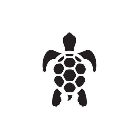 Vector illustration of the sea turtleのイラスト素材