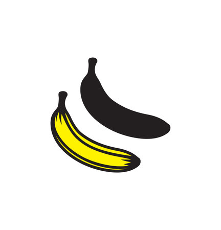 Vector illustration of the bananaのイラスト素材