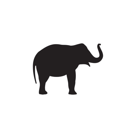 Vector illustration of the elephantのイラスト素材