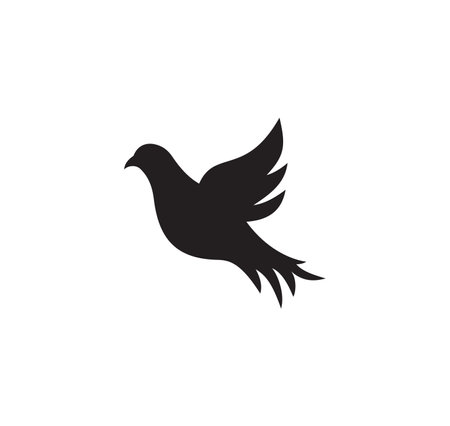 Vector illustration of the doveのイラスト素材