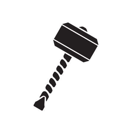 Vector illustration of the hammerのイラスト素材