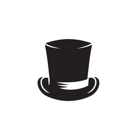 Vector illustration of the top hatのイラスト素材