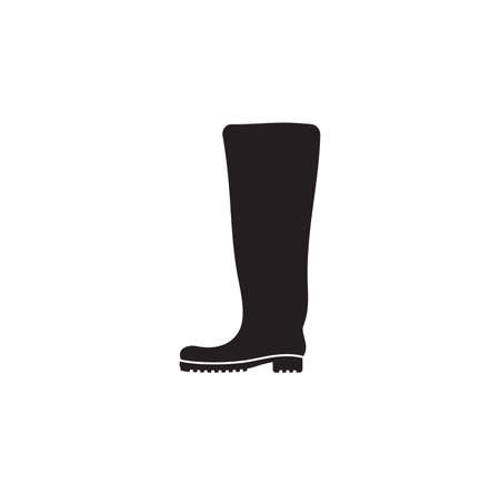 Vector illustration of the fishing bootsのイラスト素材