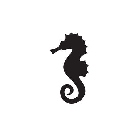 Vector illustration of the seahorseのイラスト素材