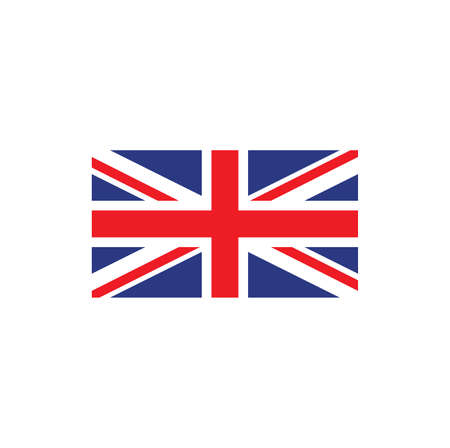 Vector illustration of the British flagのイラスト素材