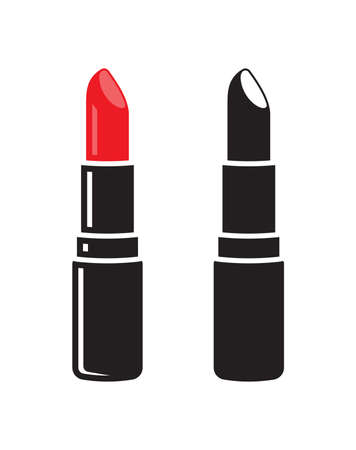 Vector illustration of the lipstickのイラスト素材