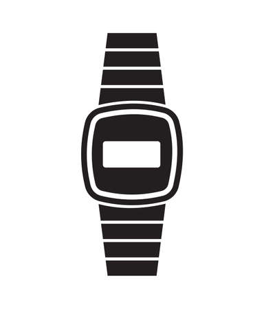 Vector illustration of the retro watchのイラスト素材