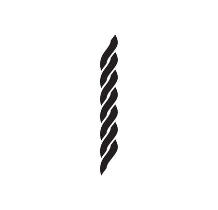 Vector illustration of the ropeのイラスト素材