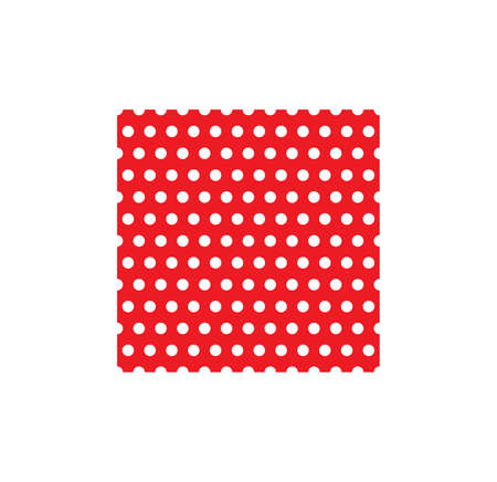 Vector illustration of the polka dot textureのイラスト素材