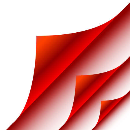 Paper cornerのイラスト素材