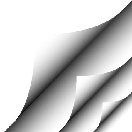 Paper cornerのイラスト素材