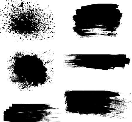 Black sprayのイラスト素材