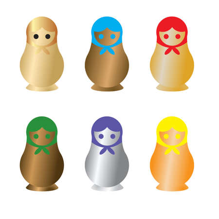 dollsのイラスト素材