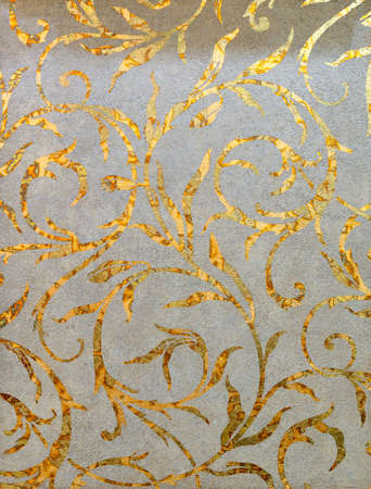 Decorative stucco texture (background art deco texture)の写真素材