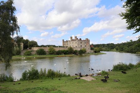 Leeds Castle in Kentのeditorial素材