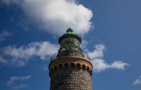 lighthouse hammeren fyr on bornholm