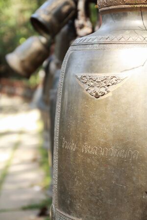 temple bellの写真素材