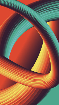 Abstract Fluid Background for Smart Phone