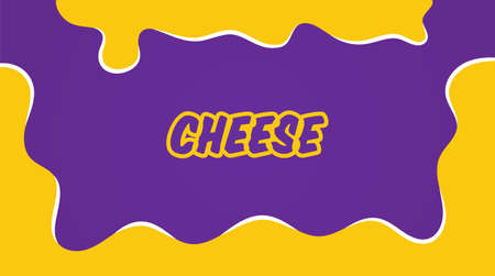 abstract cheese background with blank spaceのイラスト素材