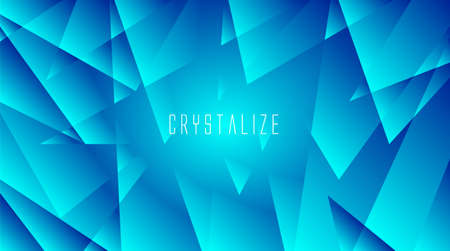 abstract crystal background with gradientのイラスト素材