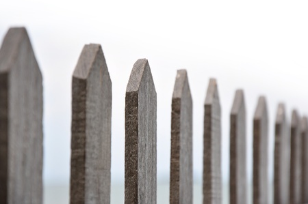 Wood fenceの写真素材