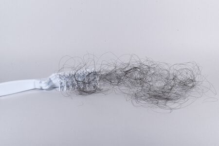 Hair loss problems are manyの写真素材