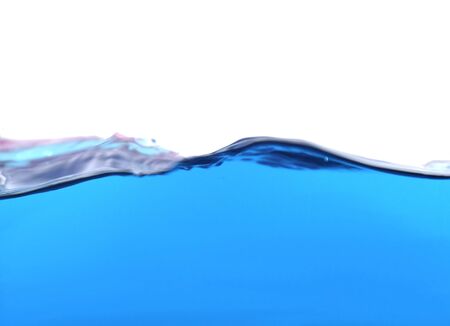 The surface of the water