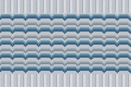 Christmas and Winter holiday knitting patternのイラスト素材