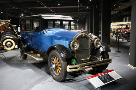 Verkhnyaya Pyshma, Russia - September 29, 2023: Retro car Buick Standard Six Series 20 in the UMMC...