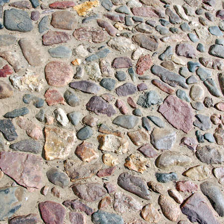 Stony road  Background and texture with space for text or image 