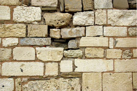 Ancient Stone Wall Background