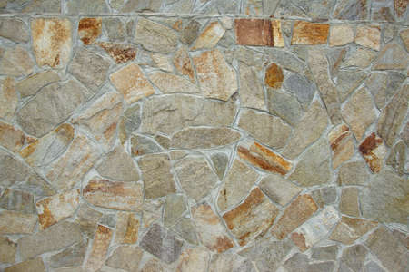 Mosaic Stone Wall Background