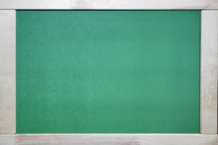 New Green Chalkboard with Wooden Frameの写真素材