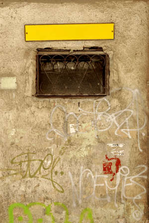 Wall With Ripped Ads Background Texture For Text Or Imageの写真素材