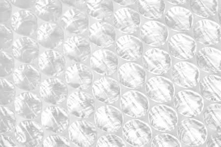 White Bubble Packing Or Air Cushion Film Abstract Horizontal Texture For Creative Art Work...