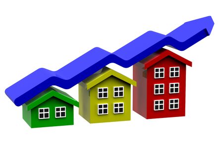 Symbol of mortgageの写真素材