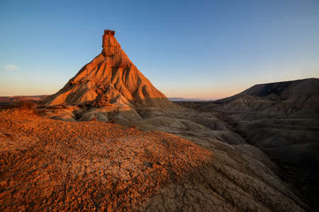 Castil de Tierra in Las Bardenasの写真素材