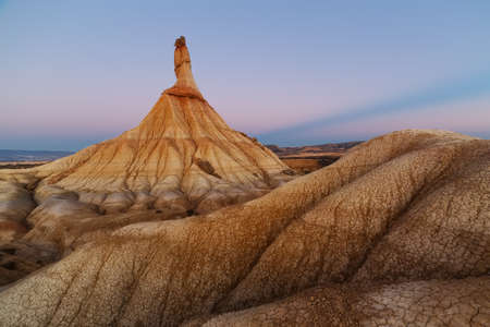 Castil de Tierra in Las Bardenasの写真素材