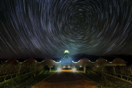 Ysios winery in Laguardiaの写真素材