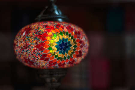 Colorful lamp for saleの写真素材