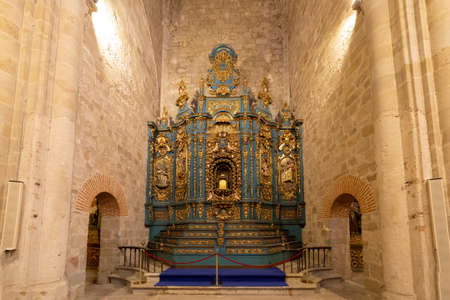 Altarpiece at the cathedral in Plasencia, Caceres, Spain